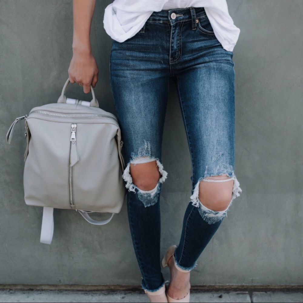 LAST SALE-NO OFFERSâźď¸Melody Distressed Skinny - Picture 5 of 8